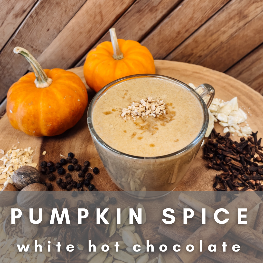 Pumpkin Spice White Hot Chocolate