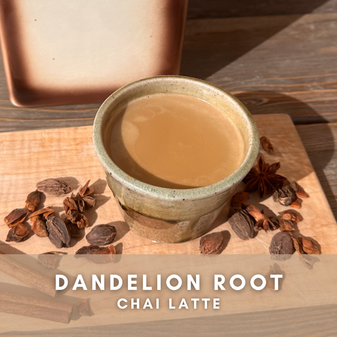 Dandelion Root Chai Latte
