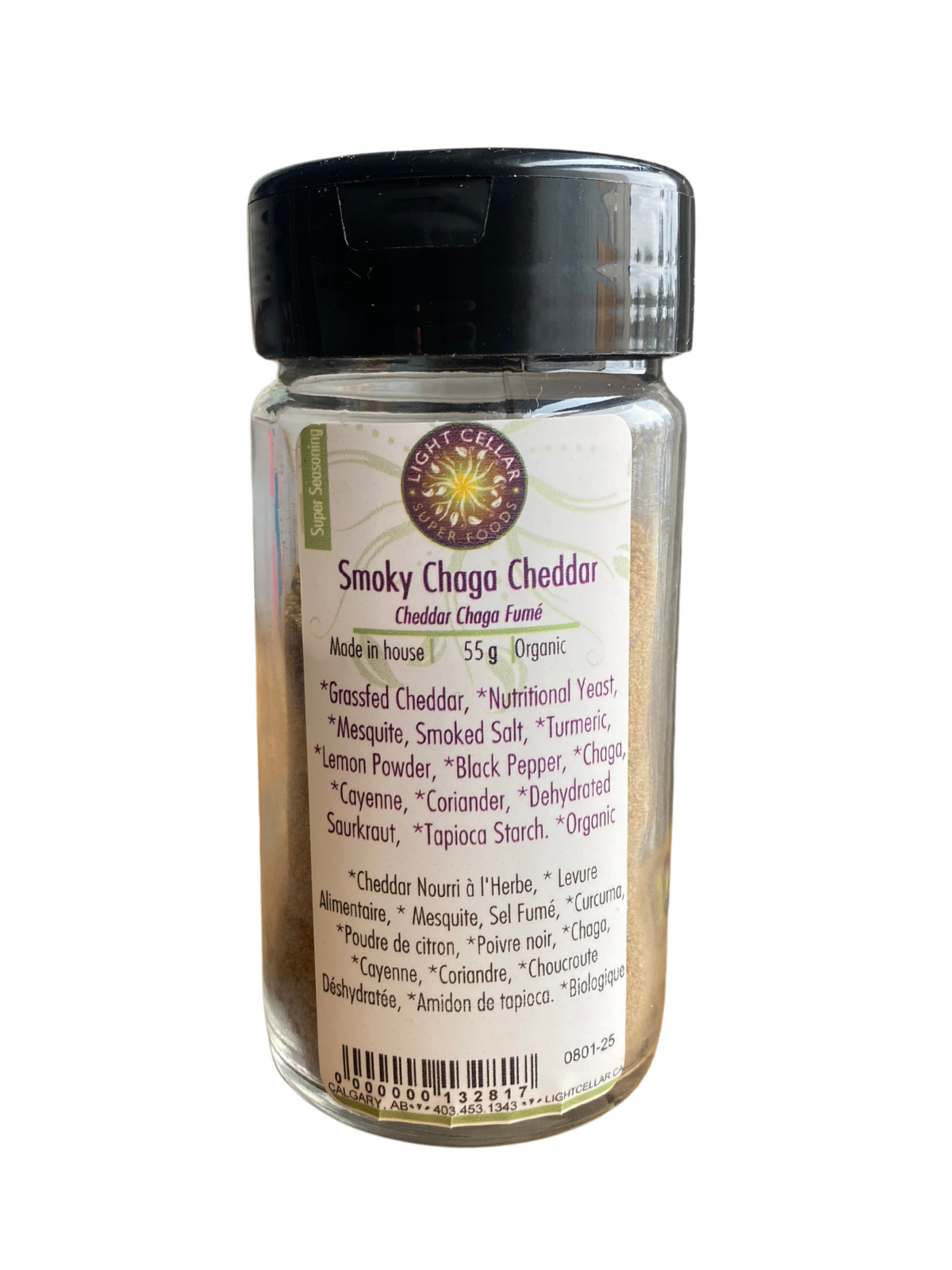 Smoky Chaga Cheddar Seasoning