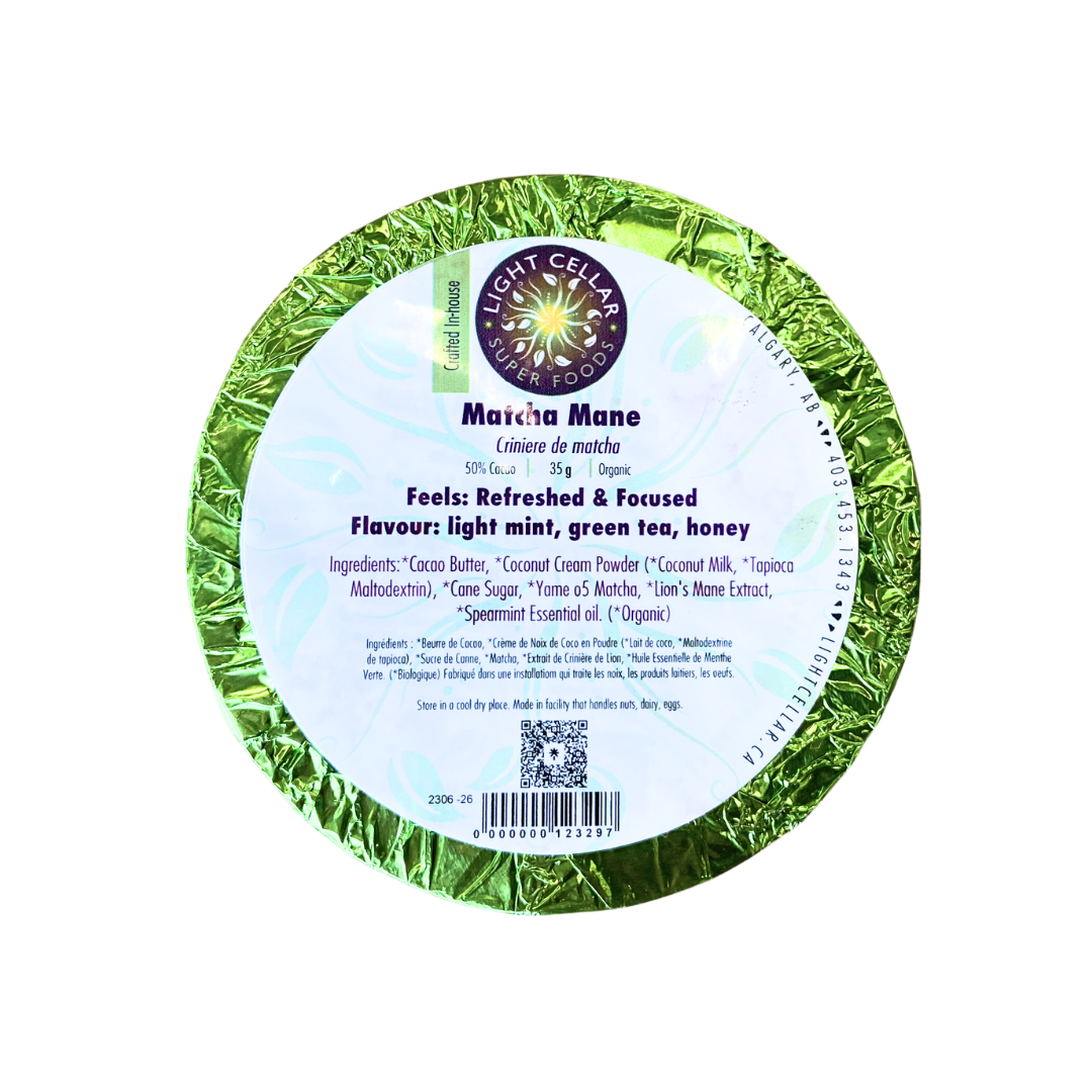 Matcha Mane Chocolate Bar - Local Pickup or Delivery Only