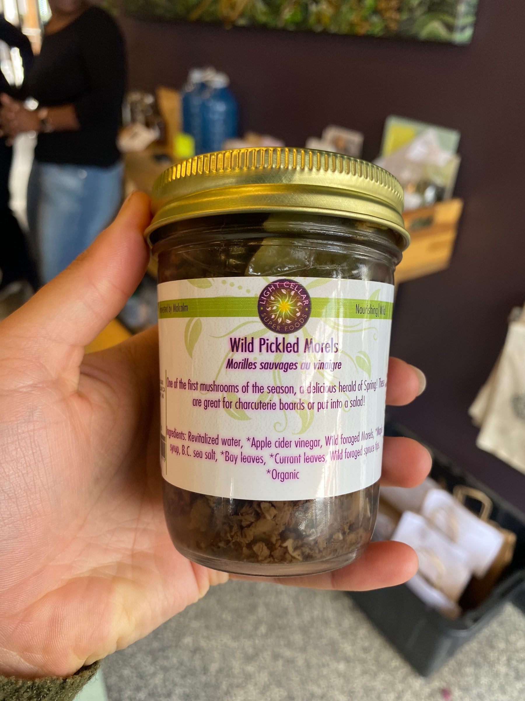 Wild Pickled Morels