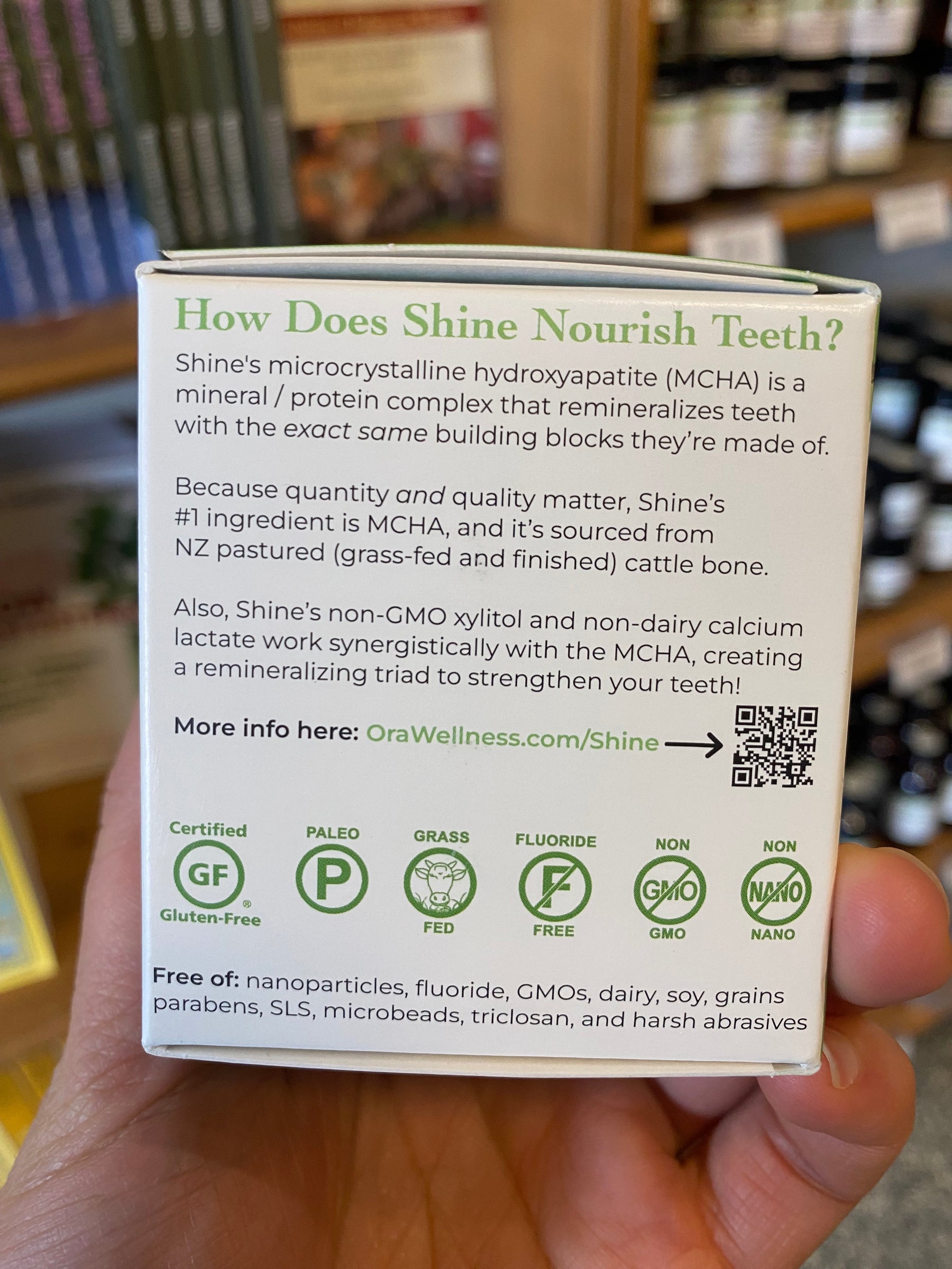 Shine Tooth Powder Mint (OraWellness)