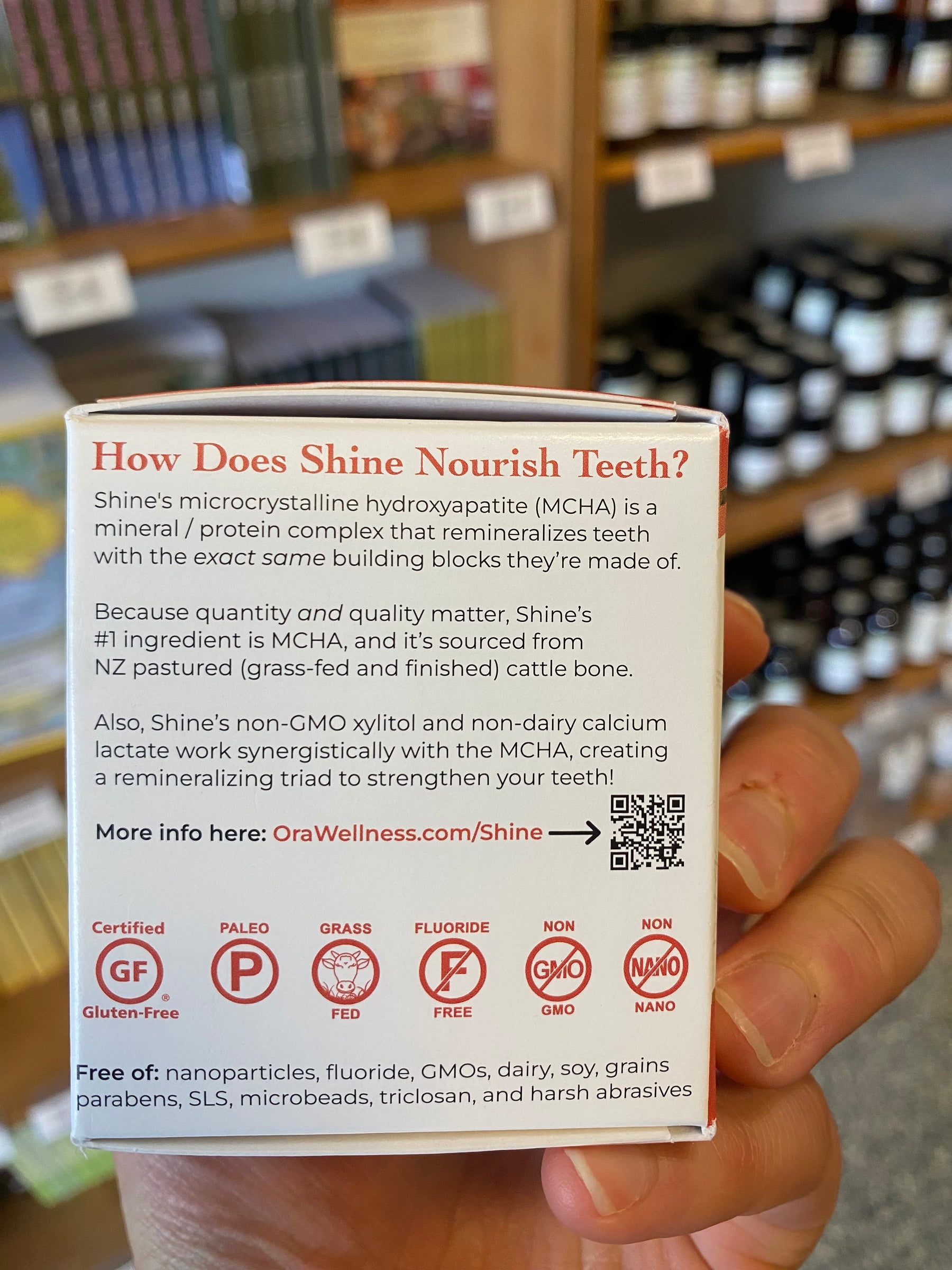 Shine Tooth Powder Cinnamon (OraWellness)