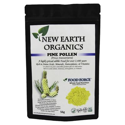 New Earth Organics Pine Pollen Powder