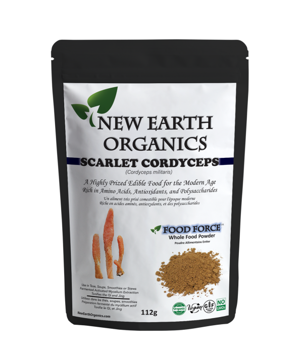 New Earth Organics Scarlet Cordyceps Powder