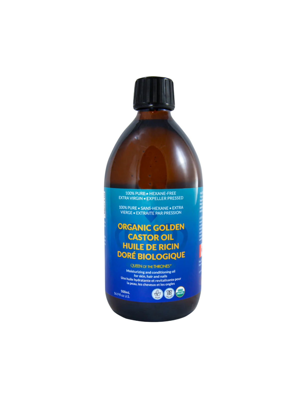 Queen Of Thrones Organic Golden Castor Oil