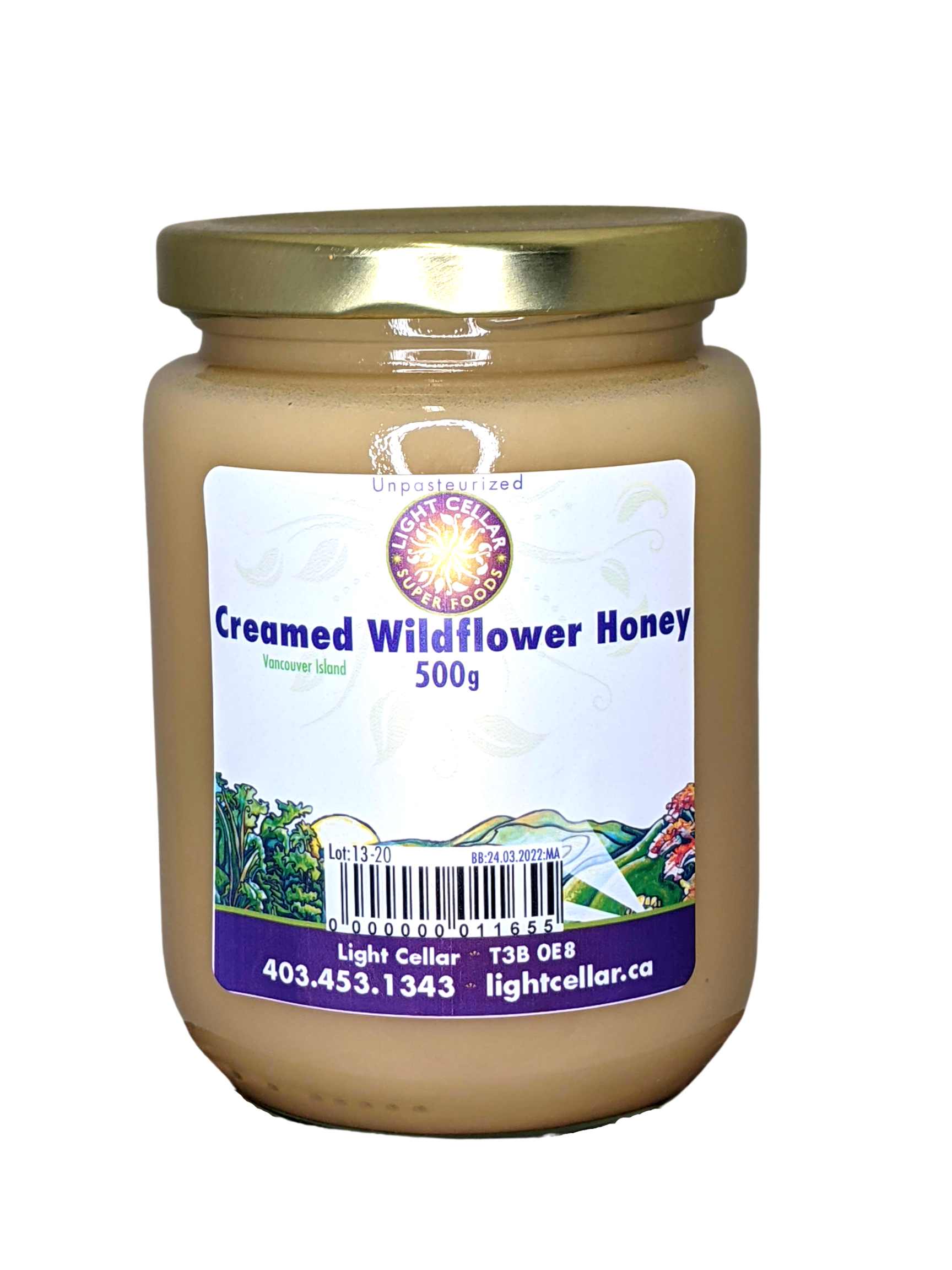 Creamed Wildflower Honey