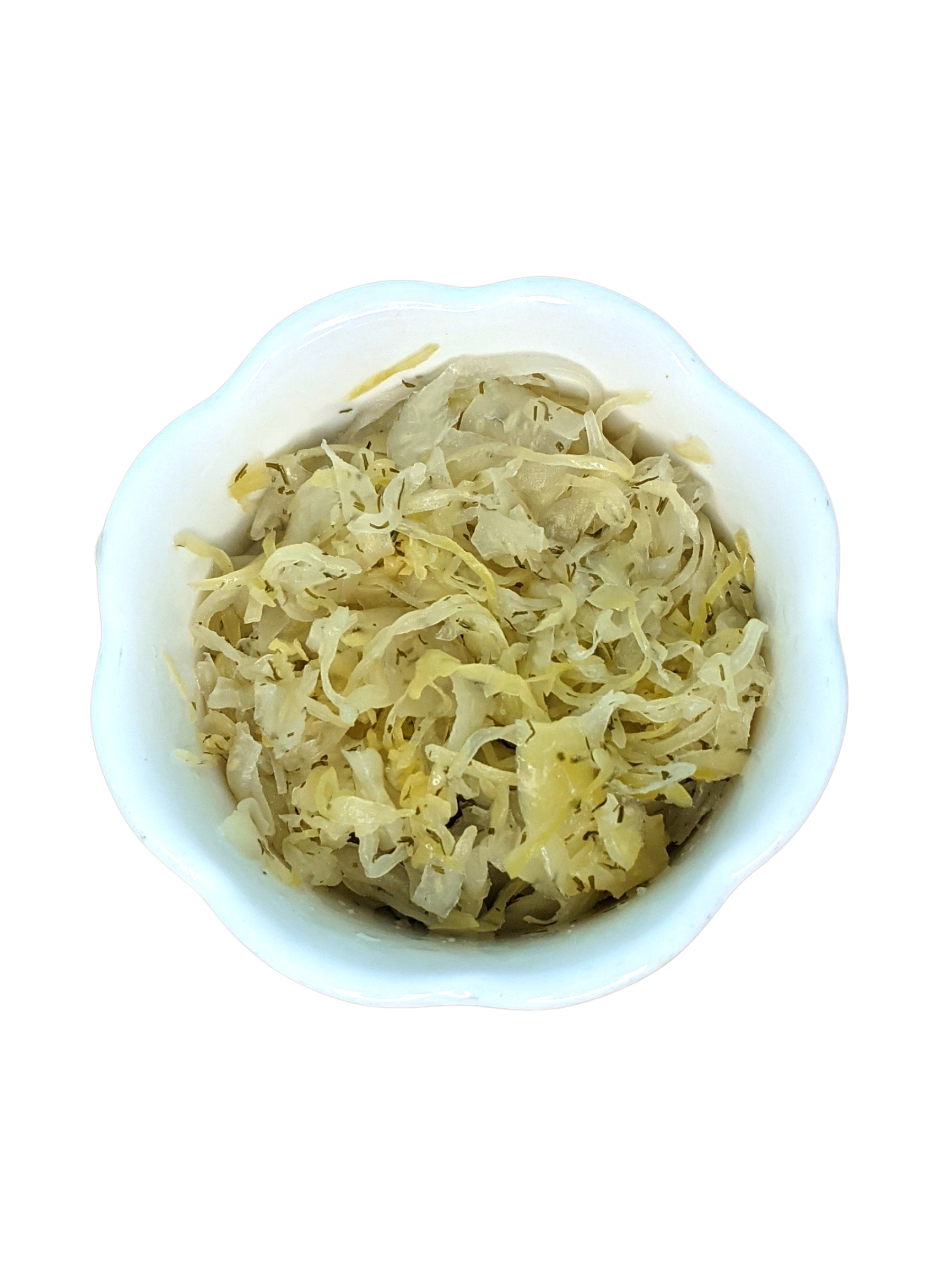 Garlic Dill-icious Sauerkraut