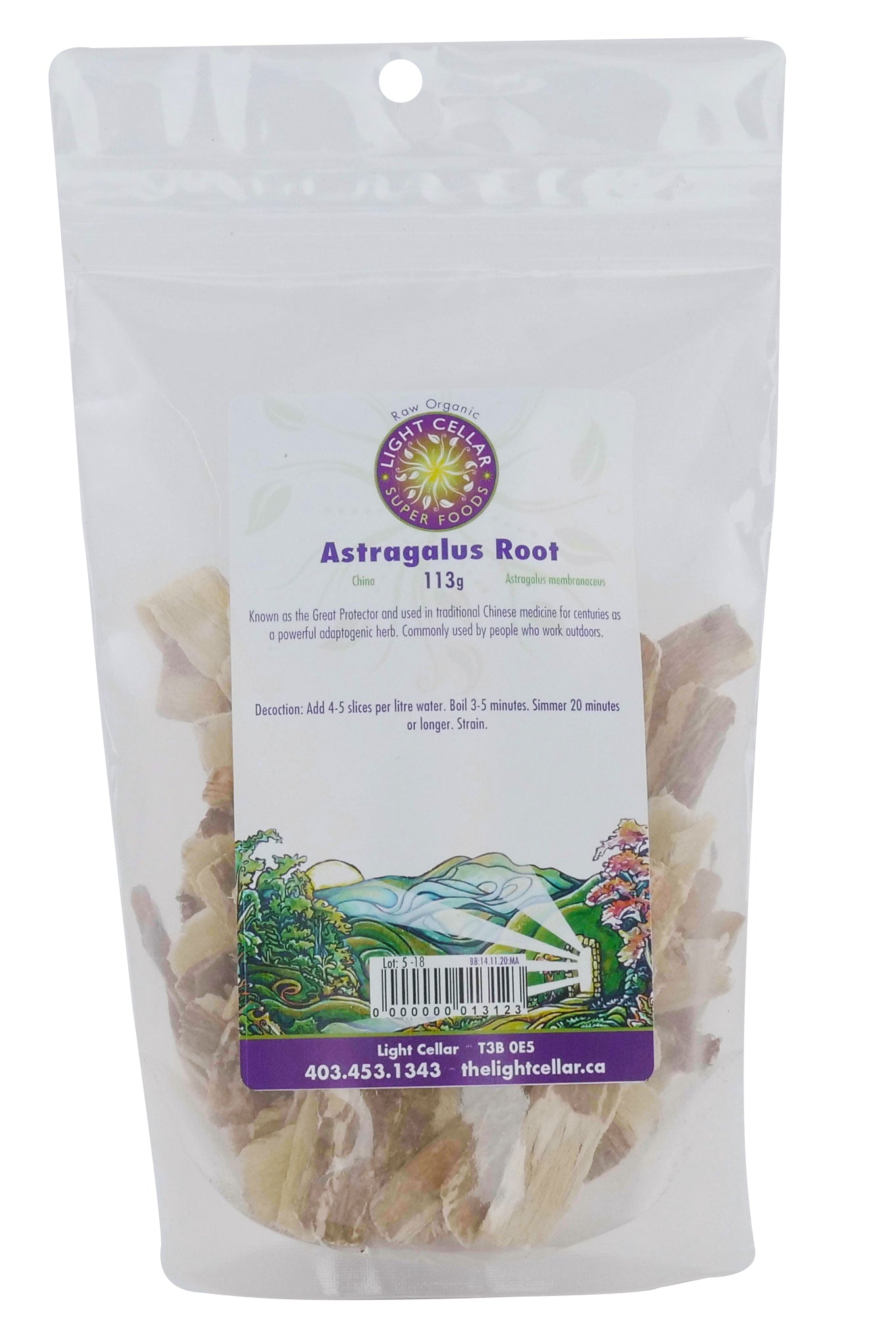 Astragalus Root Slices