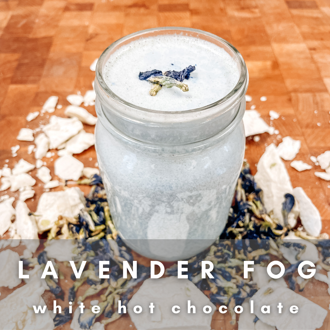 Lavender Fog White Hot Chocolate
