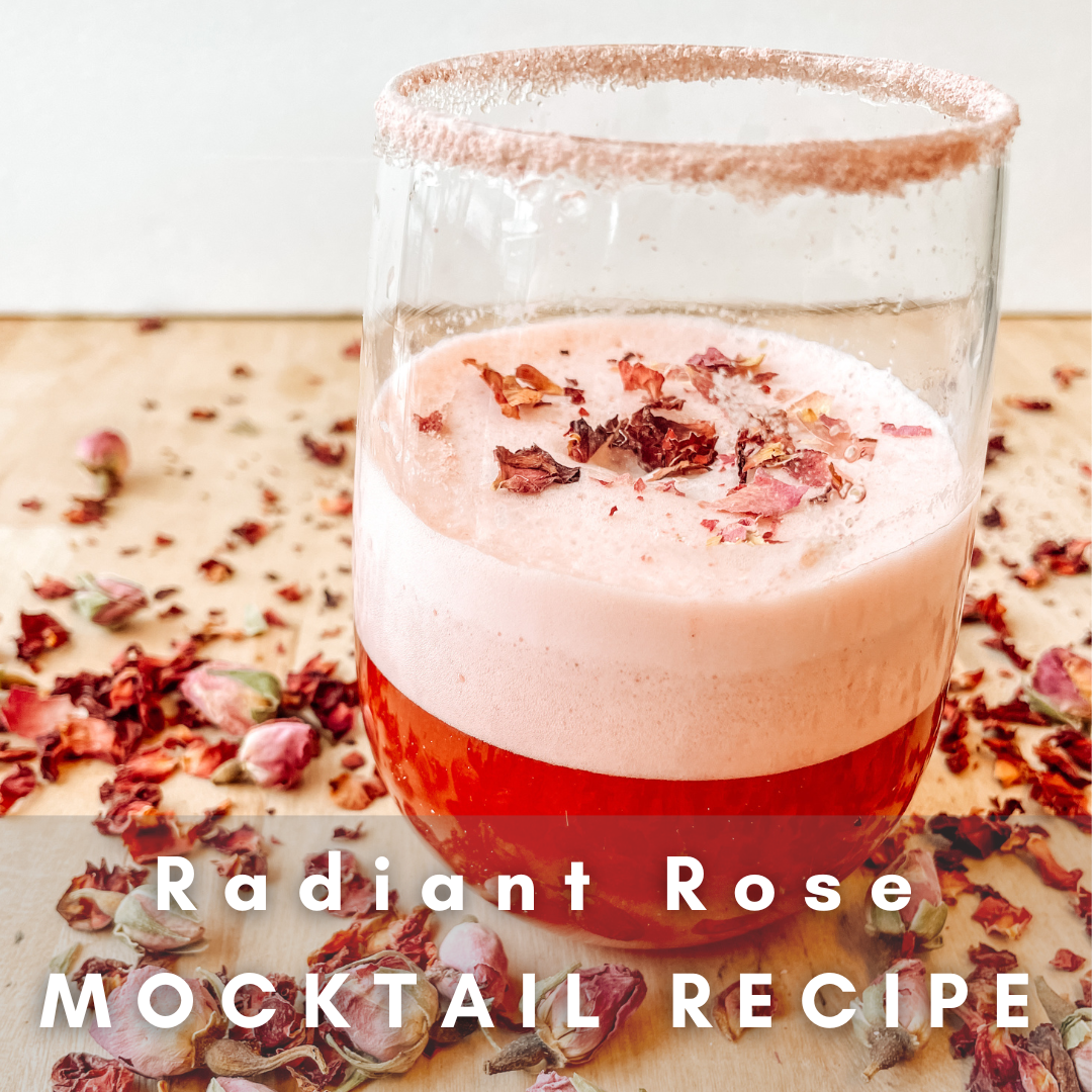 Radiant Rose Mocktail Recipe