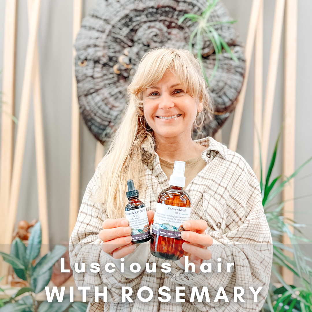 Luscious hair with Rosemary