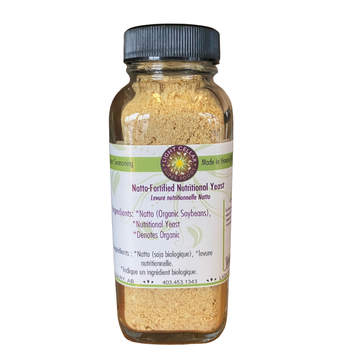 Natto-Fortified Nutritional Yeast