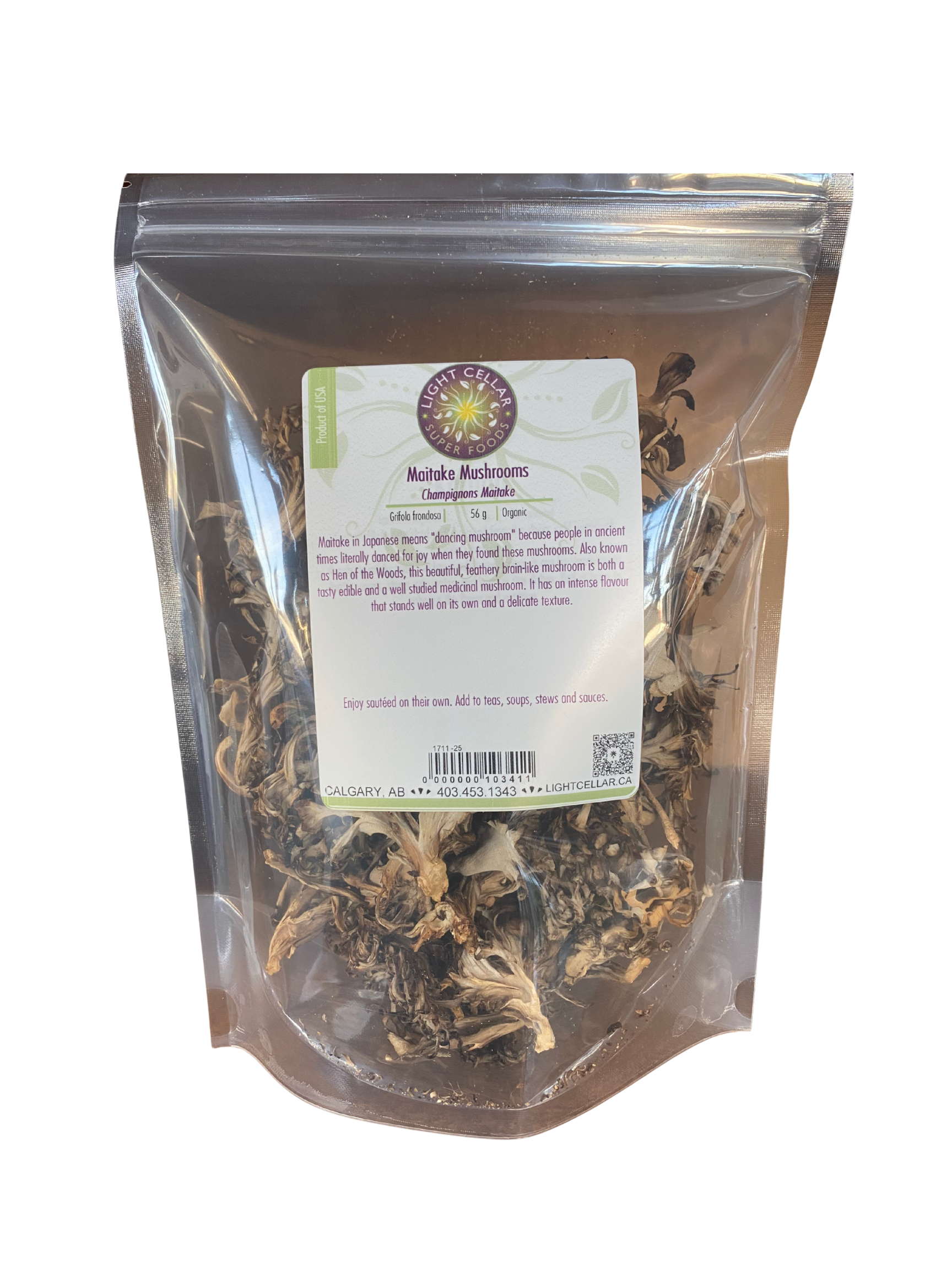 Dried Maitake Mushrooms
