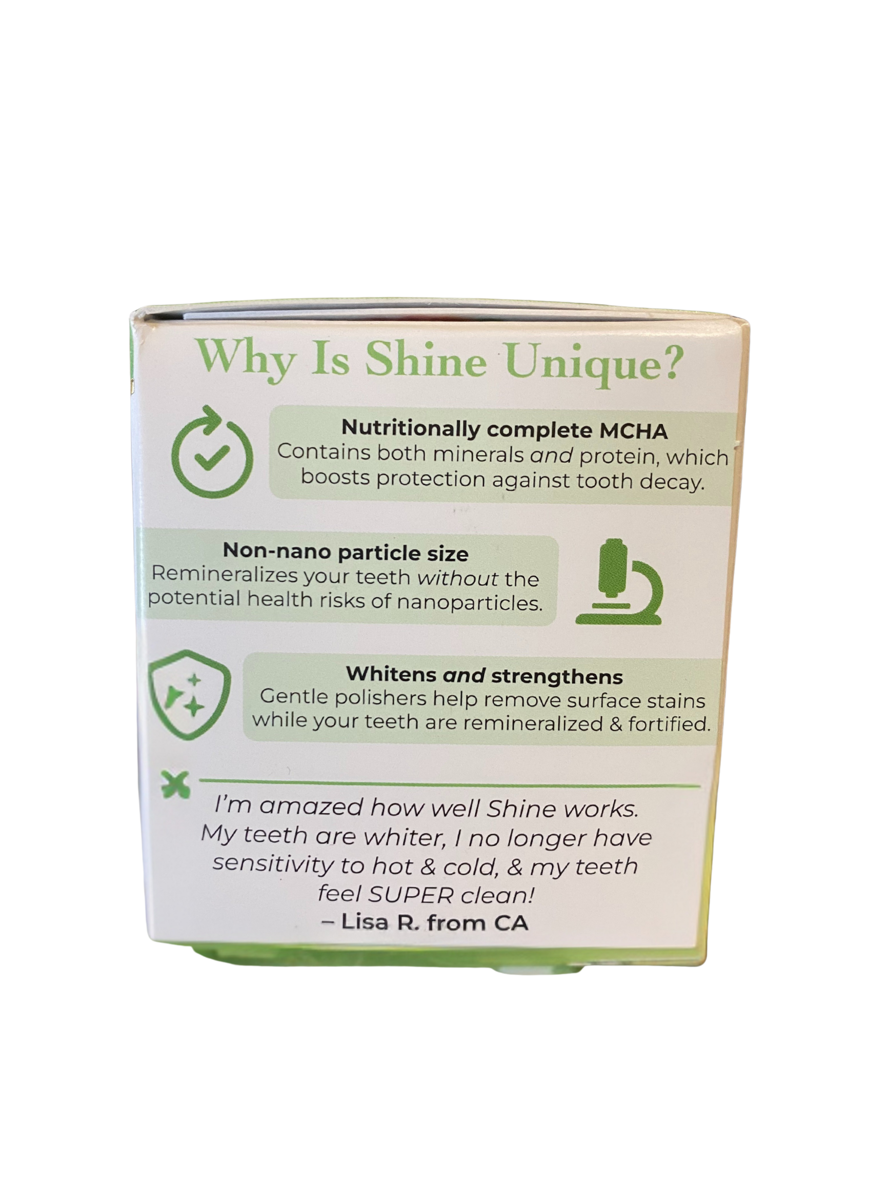 Shine Tooth Powder Mint (OraWellness)