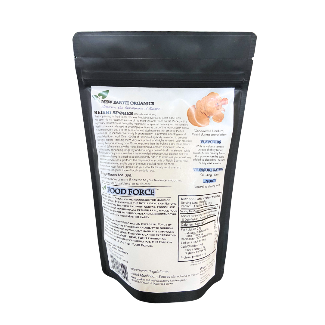New Earth Organics Reishi Spore Powder