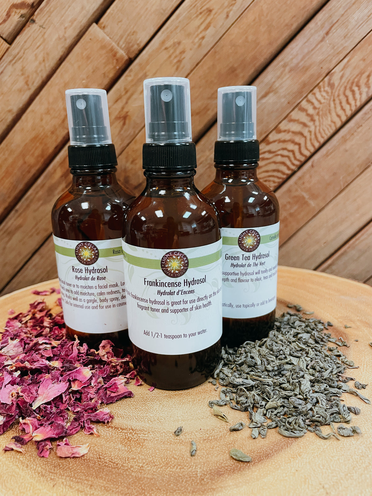 Radiant Skin Hydrosol Trio - Local delivery/pick-up only