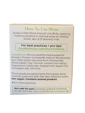 Shine Tooth Powder Mint (OraWellness)