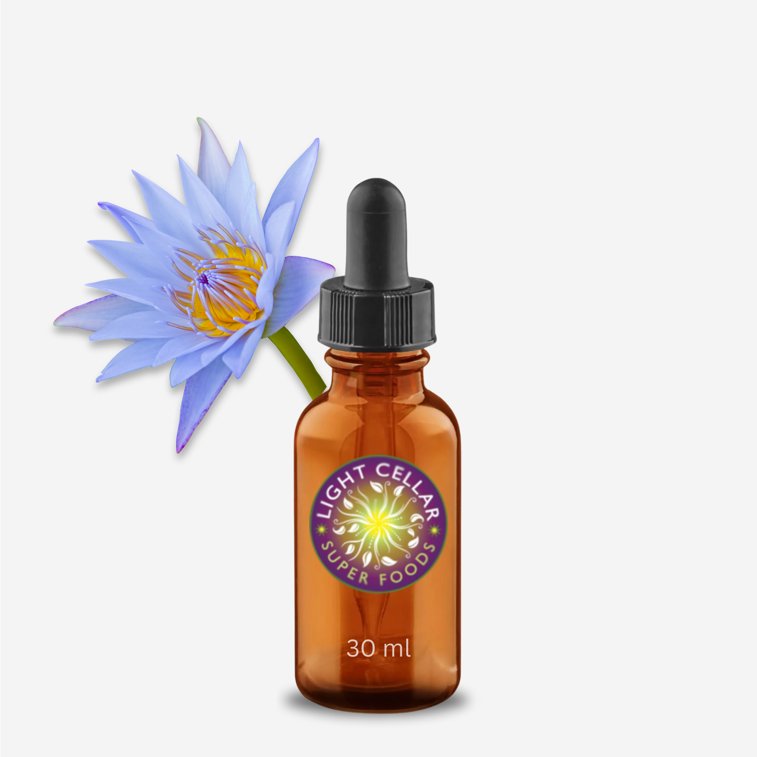 MySuccus Blue Lotus Tincture - Alcohol-Free Liquid Drops For Mood & Sleep Support