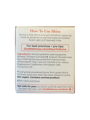 Shine Tooth Powder Cinnamon (OraWellness)