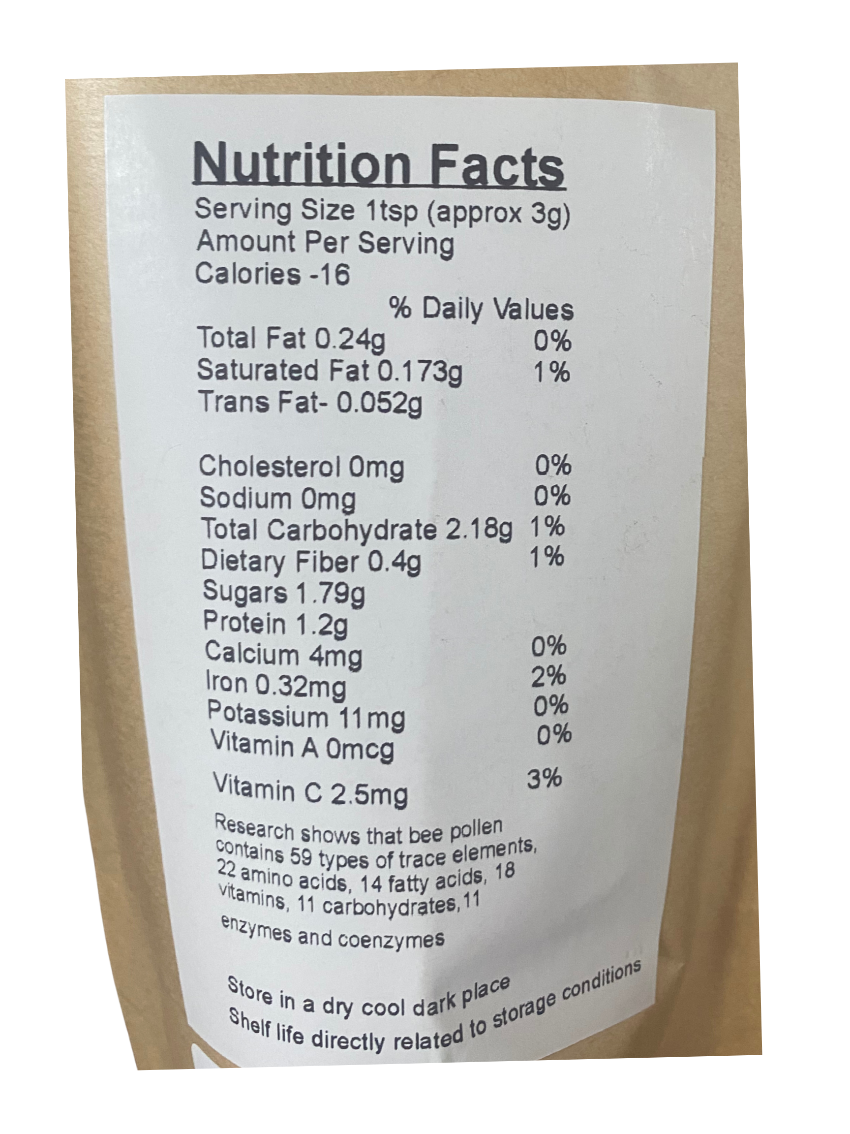 Tenalach Acres Multifloral Bee Pollen