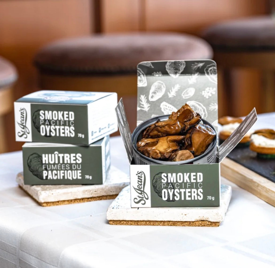 Smoked Pacific Oysters