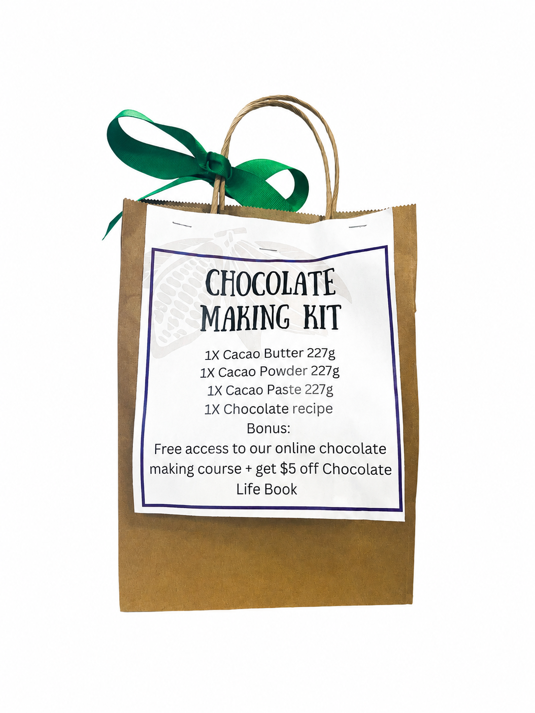 Superfood chocolate making kit