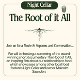 Night Cellar: the Root of It All Documentary Screening - March 21st