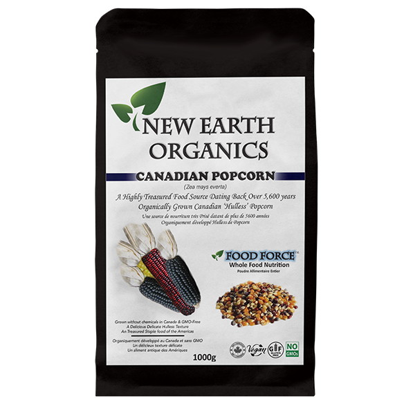 New Earth Organics Canadian Popcorn