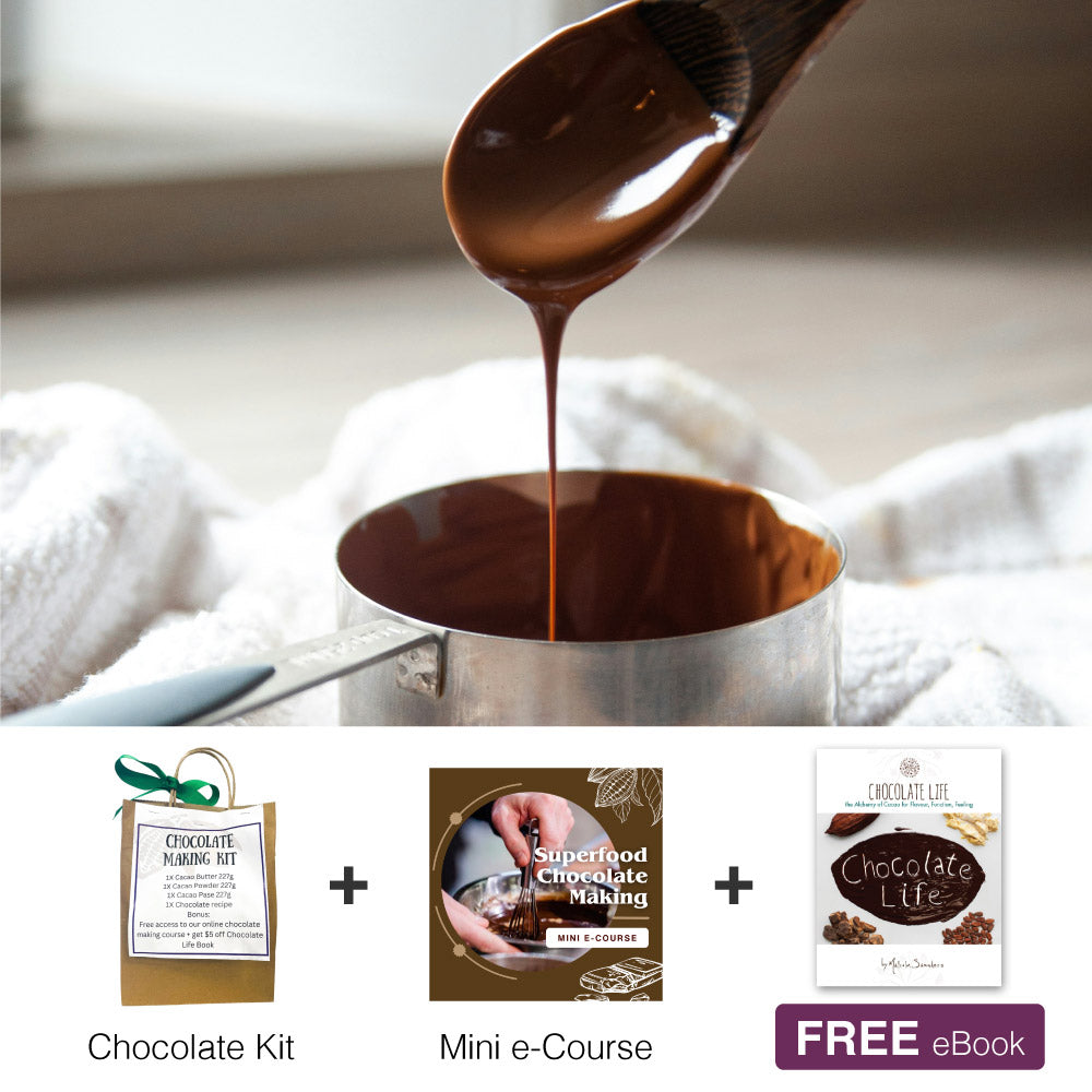 Healthy Halloween Chocolate Making Kit + Free eBook