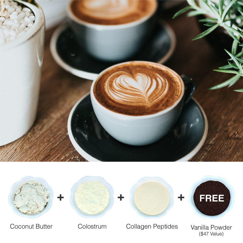 Coffee Lover's Trio + FREE Vanilla Powder