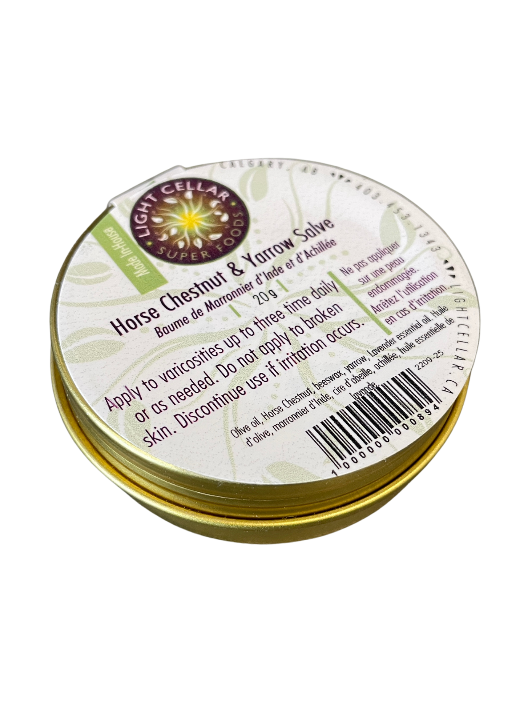 Horse Chestnut & Yarrow Salve