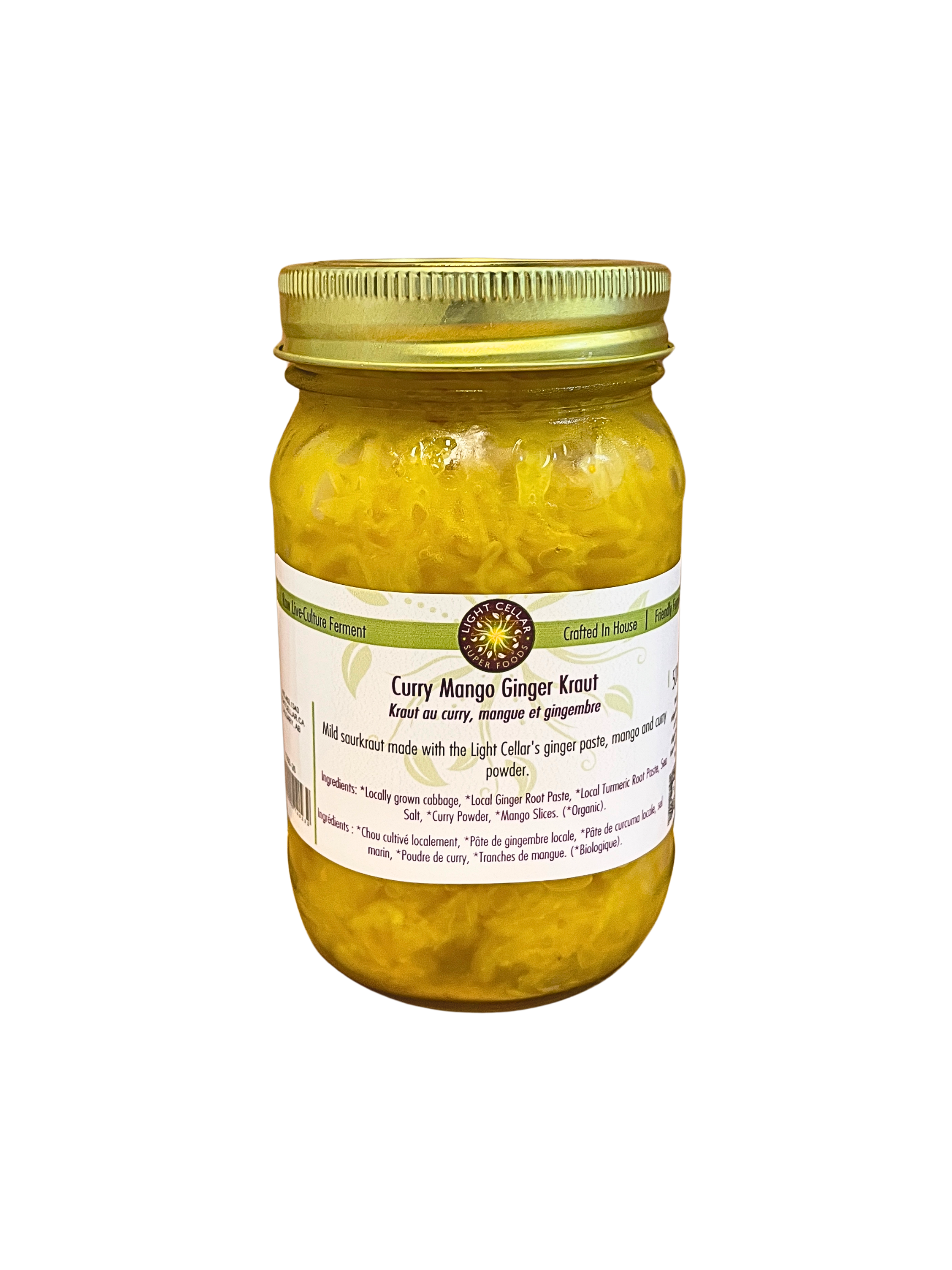 Curry Mango Ginger Kraut