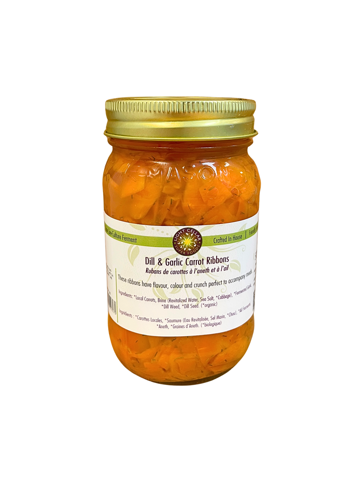 Garlic Dill-icious Carrot Ribbons