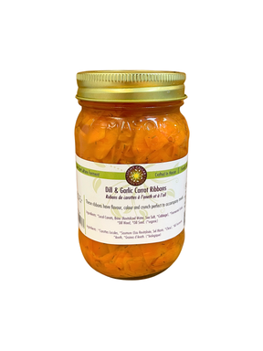 Garlic Dill-icious Carrot Ribbons