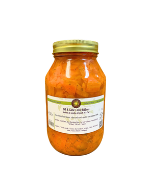 Garlic Dill-icious Carrot Ribbons
