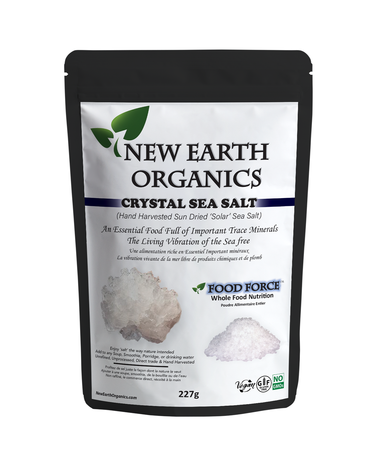 New Earth Organics Crystal Sea Salt