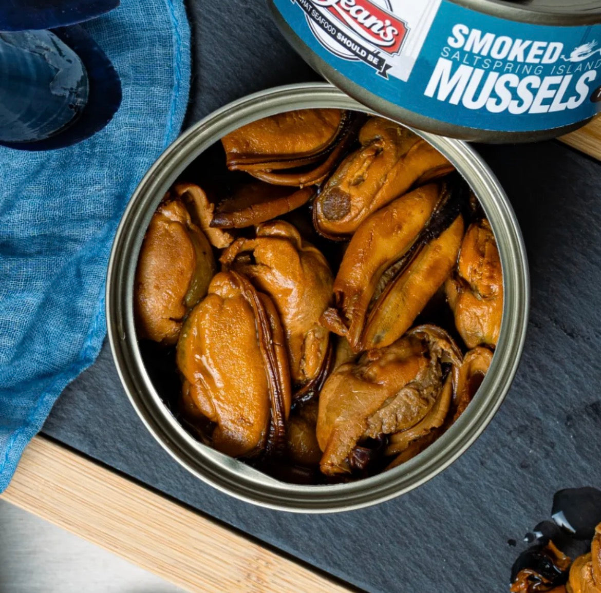 Smoked Pacific Mussels