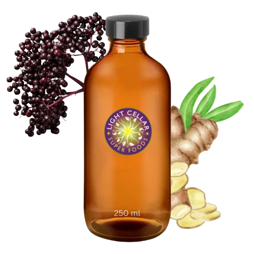 Elderberry Ginger Syrup