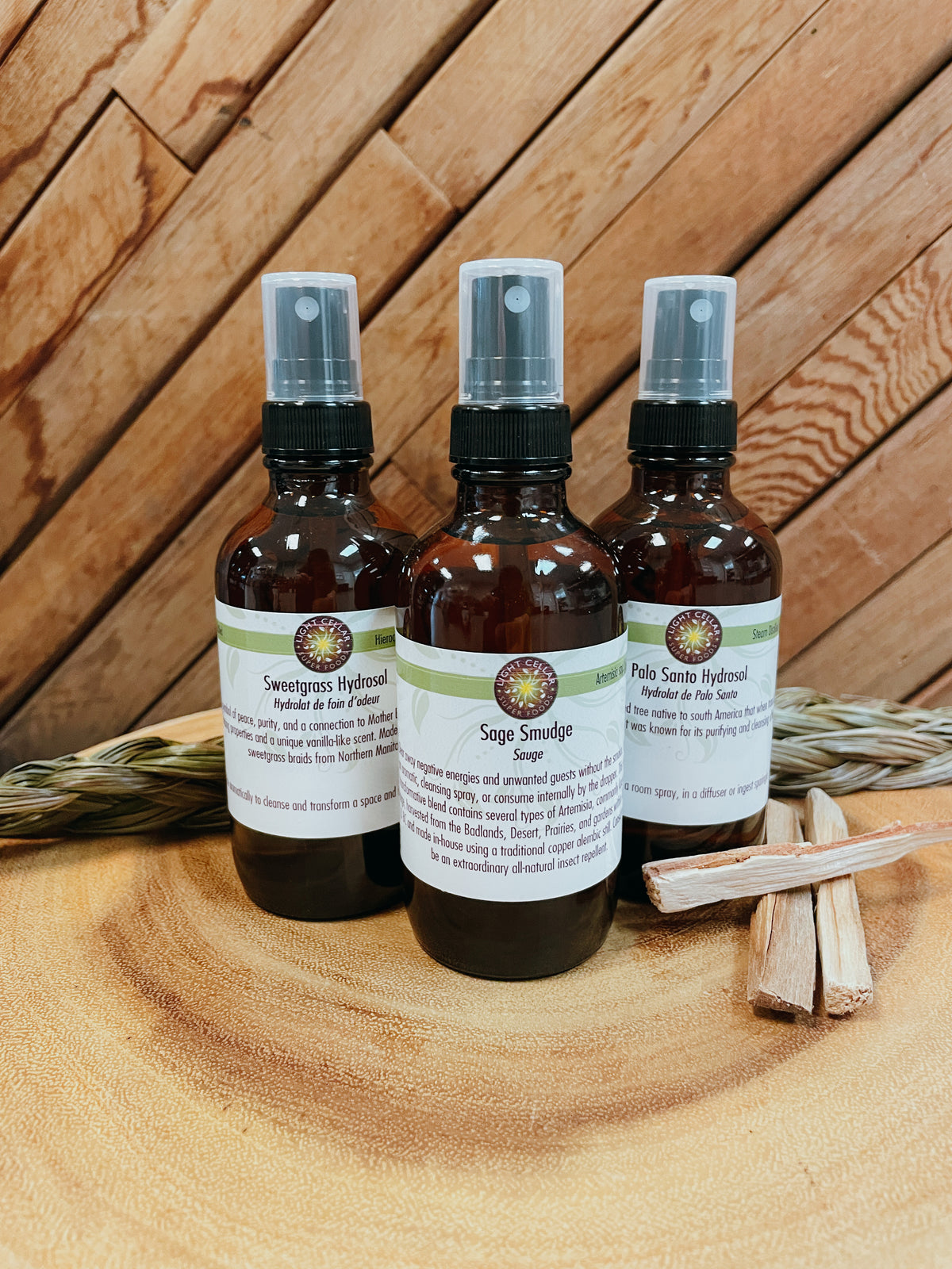 Sacred Space Hydrosol Trio - Local delivery/pick-up only