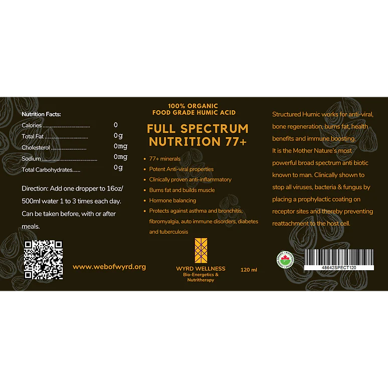HumaLife Full Spectrum Nutrition 77+ Humic