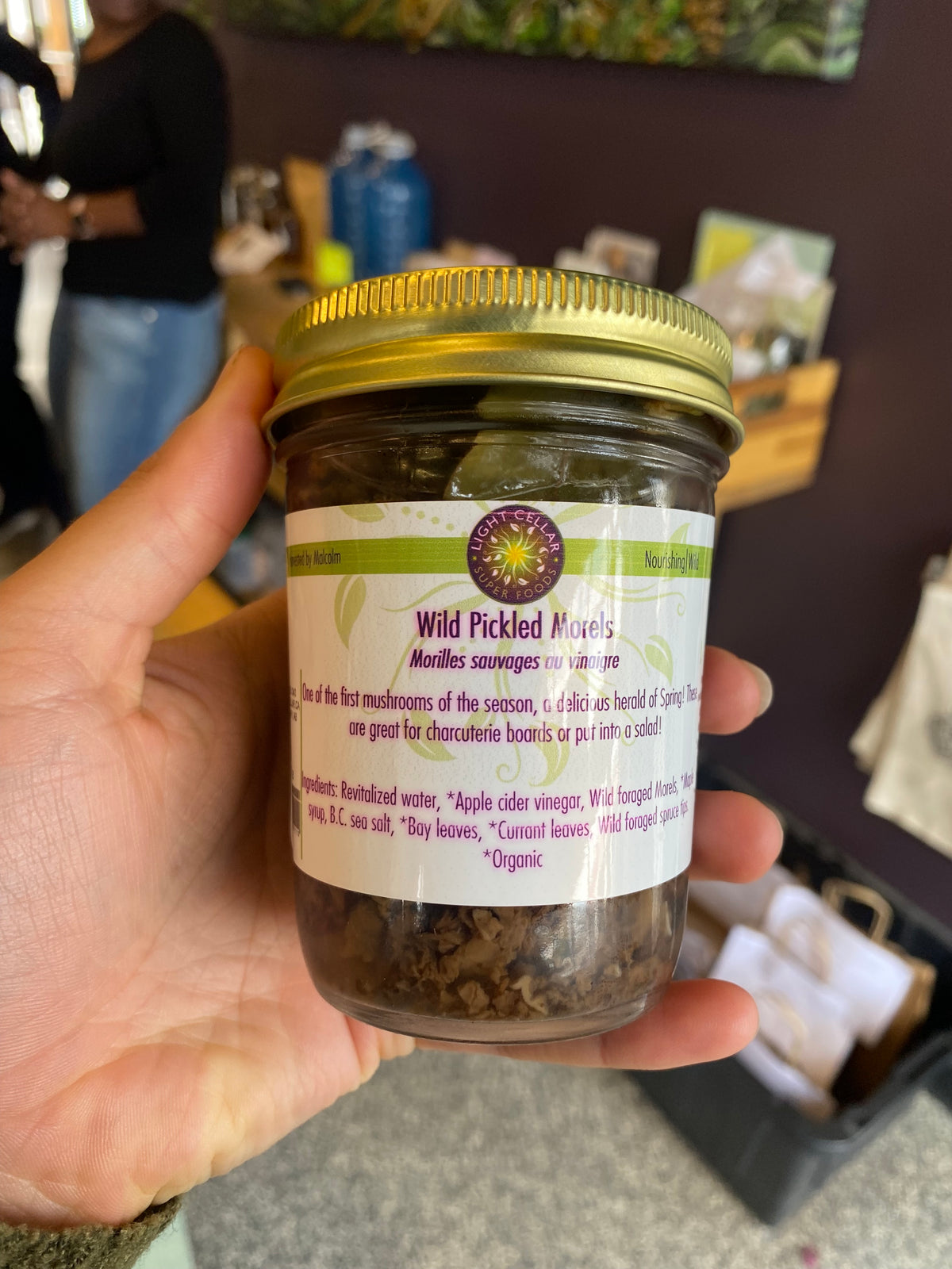 Wild Pickled Morels