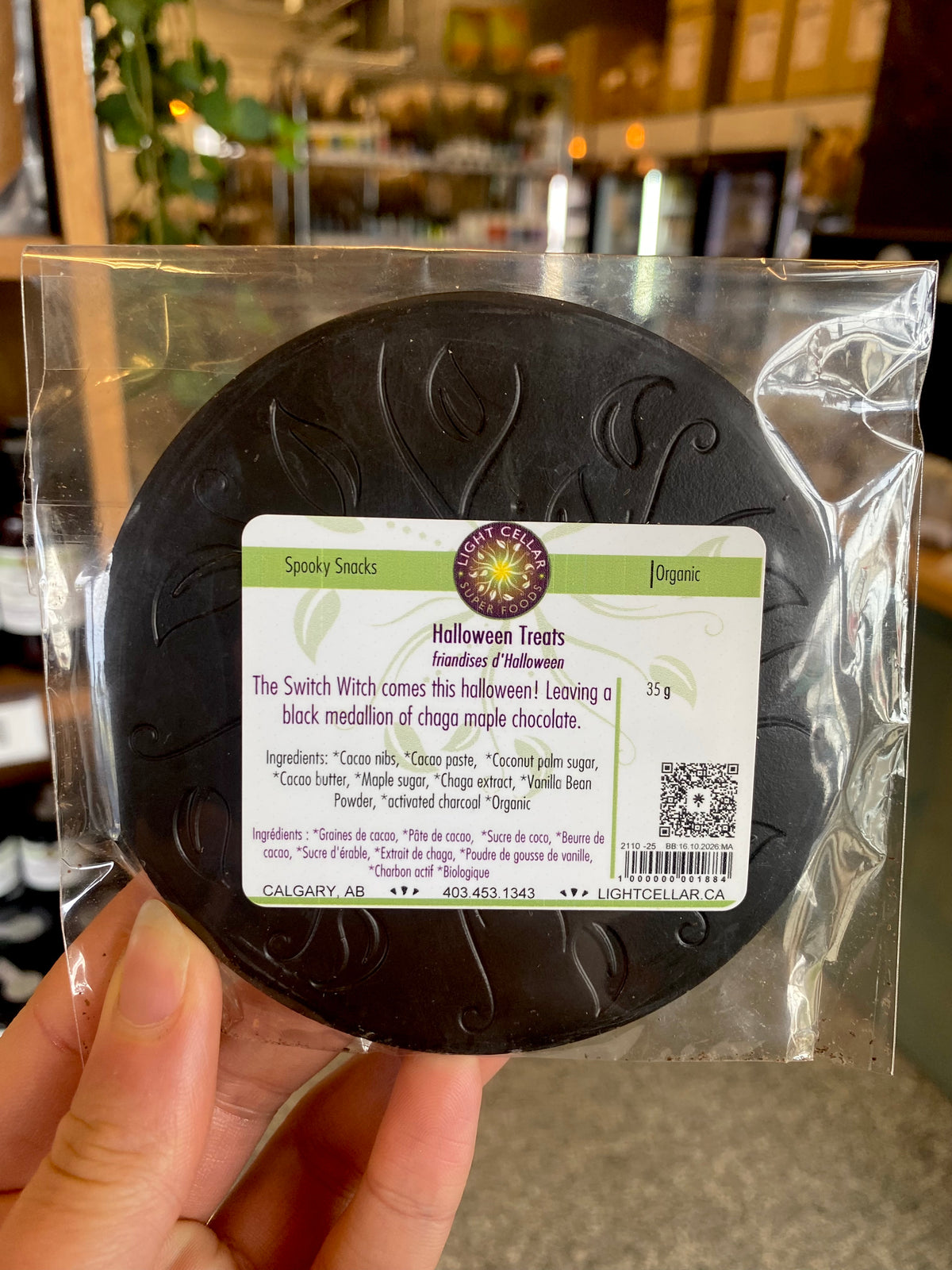 Spooky Halloween Treats: Maple Chaga Charcoal Chocolate