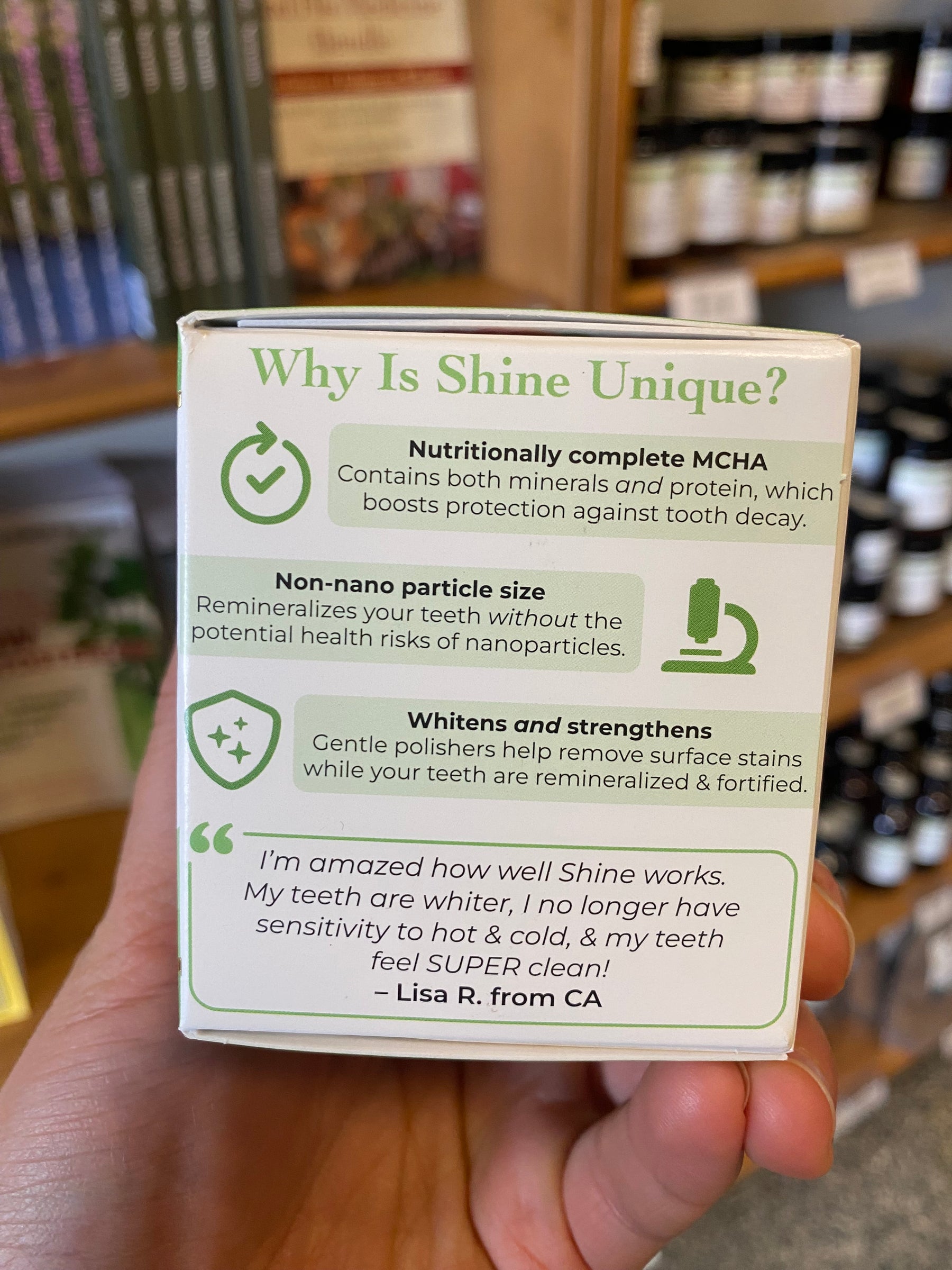 Shine Tooth Powder Mint (OraWellness)