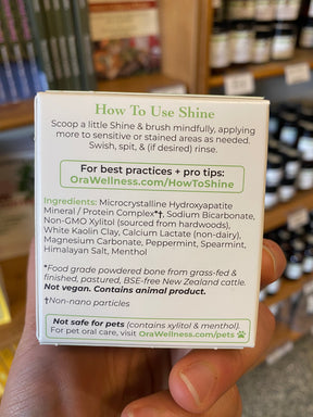 Shine Tooth Powder Mint (OraWellness)