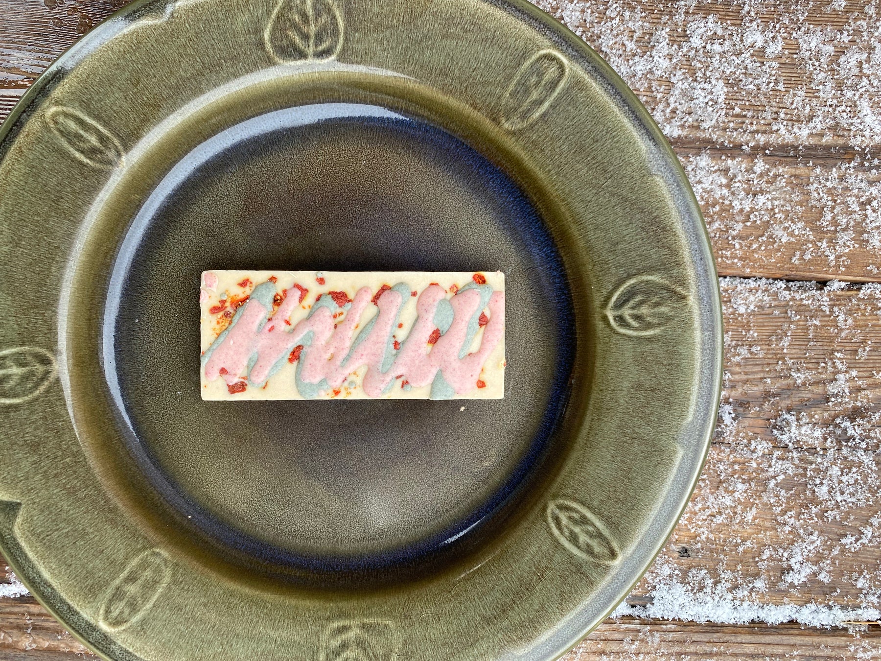 Candy Cane Mane 2.0 - White Chocolate Bar