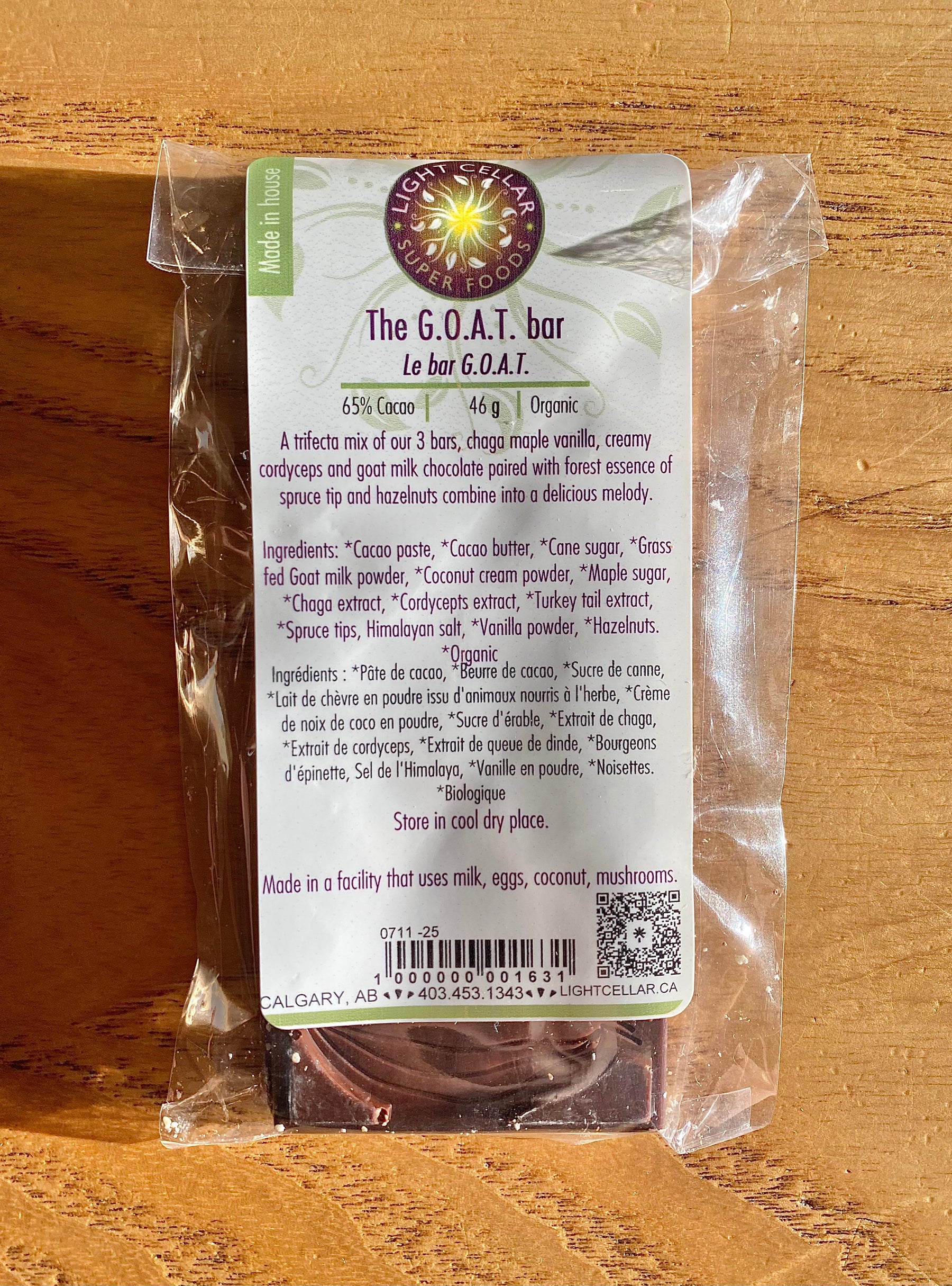 The G.O.A.T. Chocolate Bar