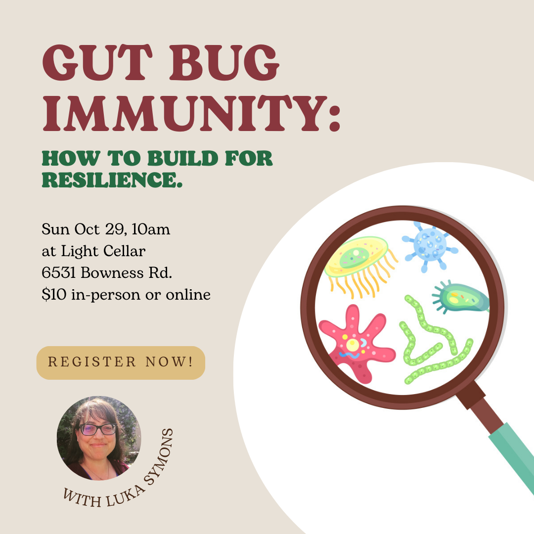 Gut Bug Immunity: How to Build for Resilience with Luka Symons - Oct 29