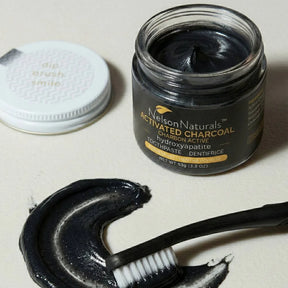 Nelson Naturals Activated Charcoal with Hydroxyapatite Toothpaste