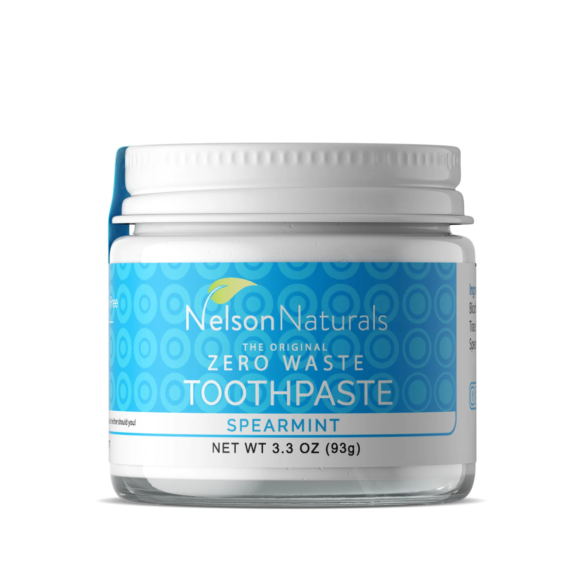 Nelson Naturals Spearmint Toothpaste
